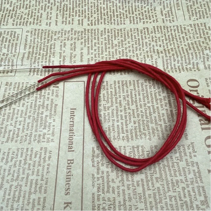 IMCO Brand Lighter Cotton Wick with Long Needle 33cm *Φ 2.3mm Wholesale Pack Red and Blue Colors Easy to Replace