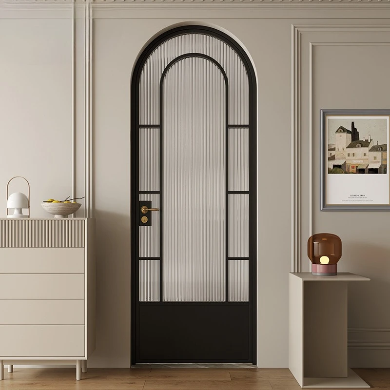 French Arched Retro Door, Aluminum Glass Door 2