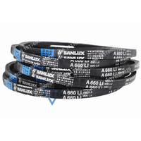 2PCS A Section V-belt Sanlux Transmission Belt  A635Li A640Li A650Li A660Li A680Li A686Li A700Li