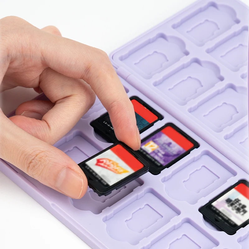 Imagem -04 - Protetor Portátil para Nintendo Switch Switch Storage Box Cassette Box Console Games Acessórios de Viagem Case