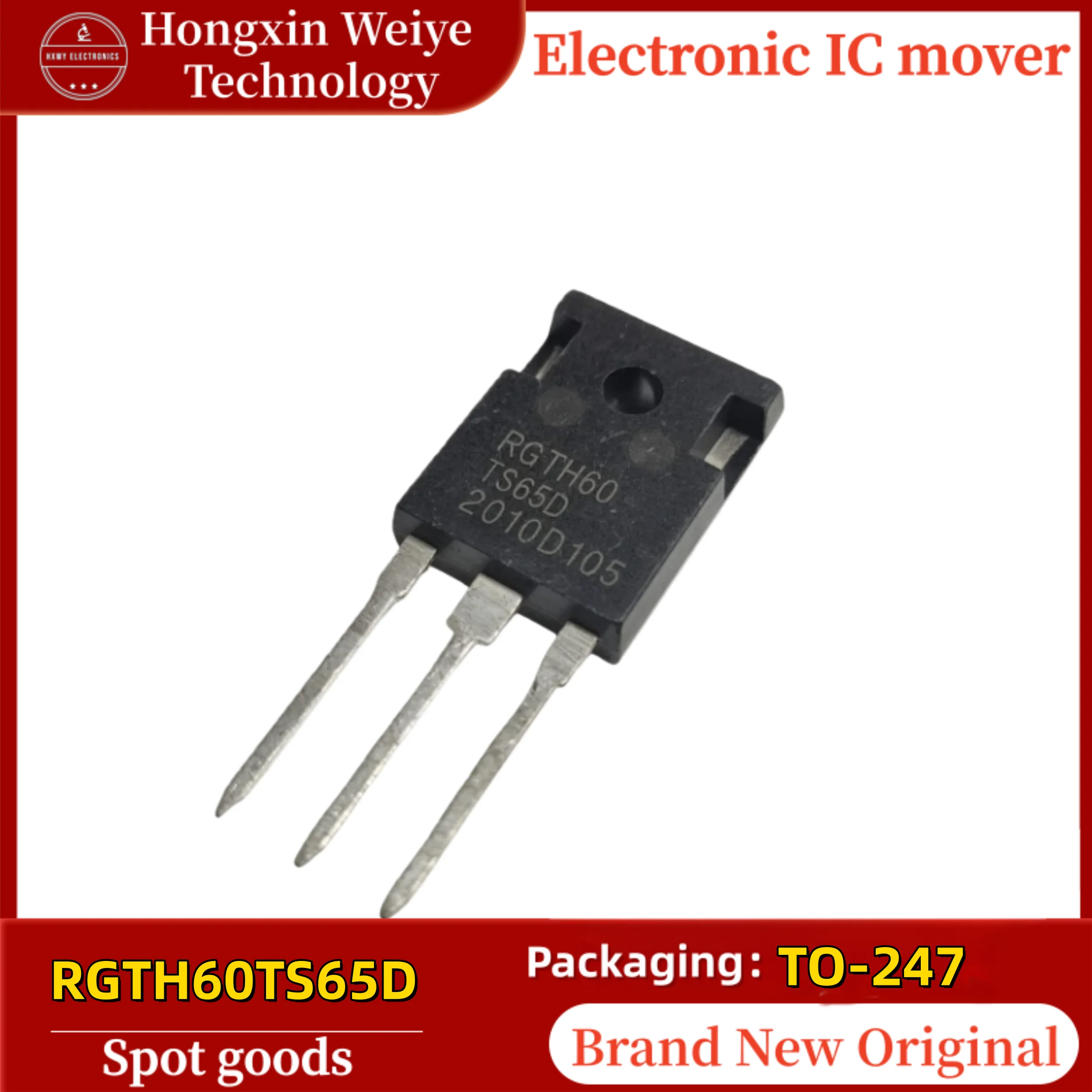 

5/50 PCS RGTH60TS65D RGTH60 TO-247 MOSFET 60A 650V Brand New In Stock