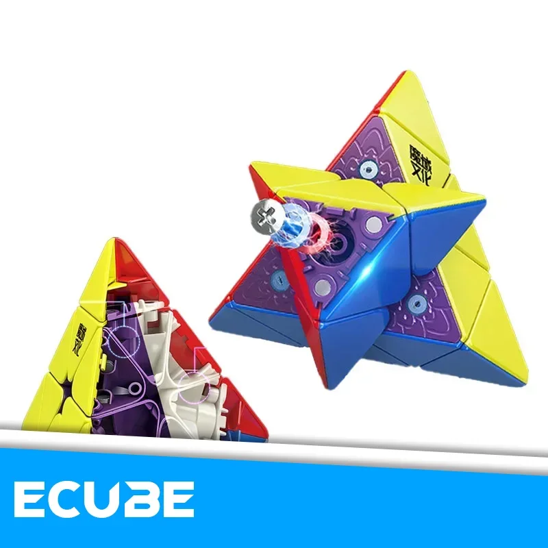 

[ECube] MoYu WeiLong Pyraminx WR Maglev Magic Cube 3x3x3 Магнит без наклеек Скоростная головоломка Развивающие игрушки Droshopping Рождественский подарок