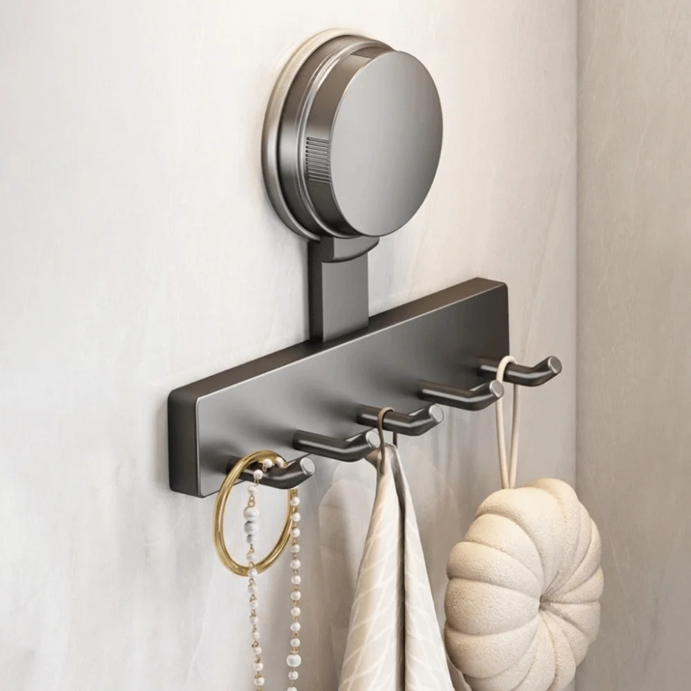 Strong Load Bearing Suction Cup Hook No-Drill Punch-Free Towel Holder Multifunctional multi-functional Wall Hook Wardrobe