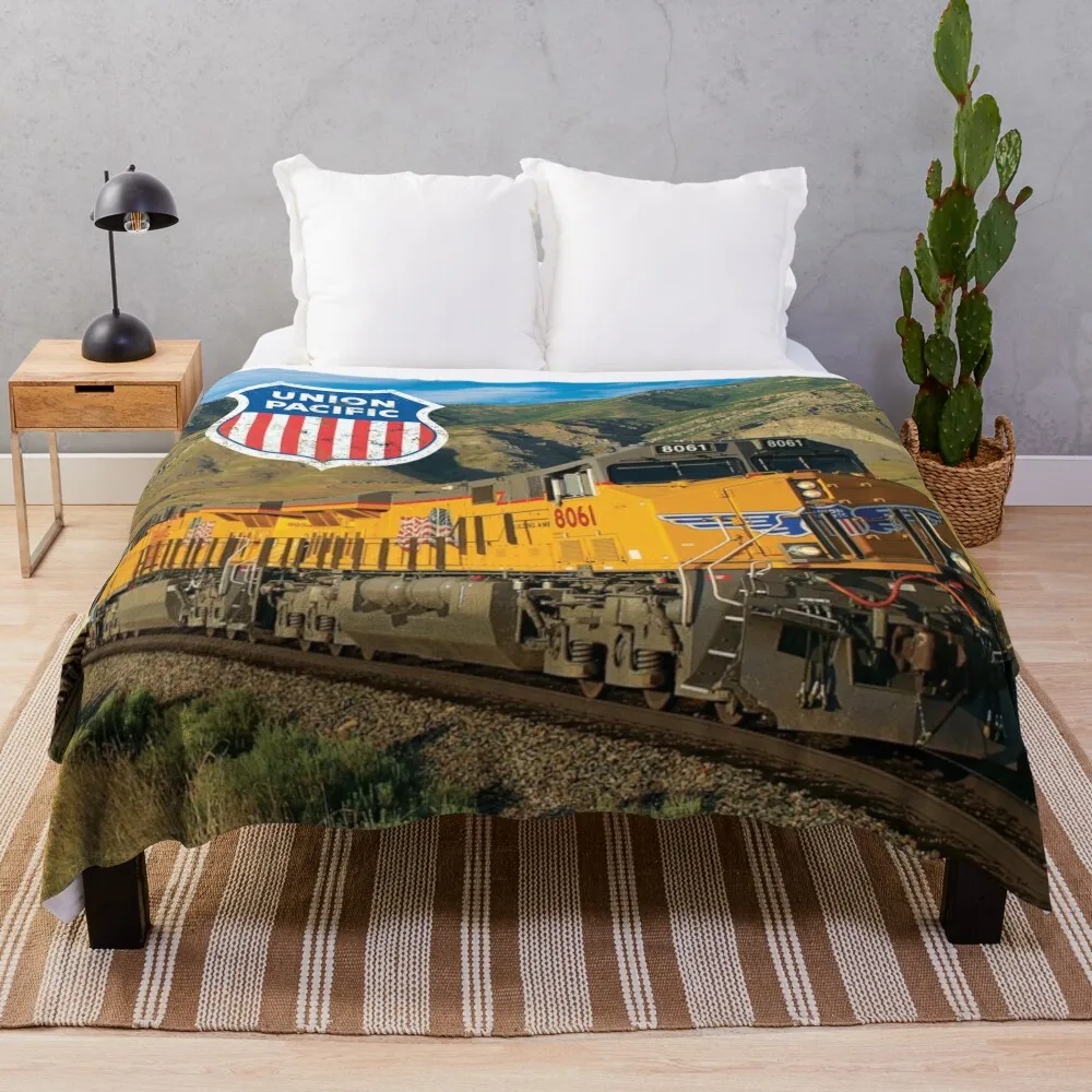 

Union Pacific (Distressed) Throw Blanket anime Large Blanket For Sofa