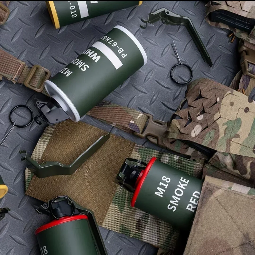 

2P-Dummy Grenade Toy Model Plastic Grenades CS Airsoft Tactical Gear Accessories for Army Fans Cosplay Movie Props Outdoor