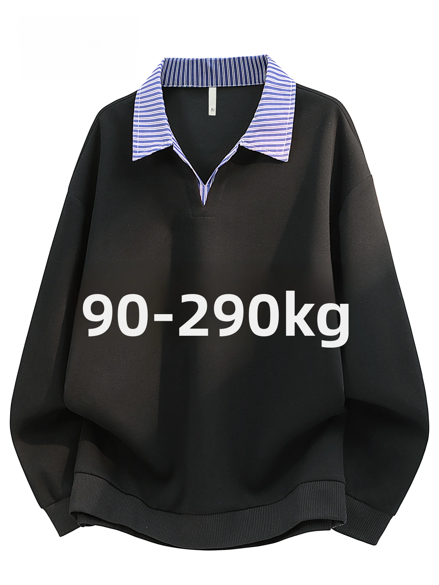 

Мужская толстовка MoChao свободного кроя, повседневная, универсальная, больших размеров, с эффектом стройности, весна-осень, новый стиль, имитация двухслойности