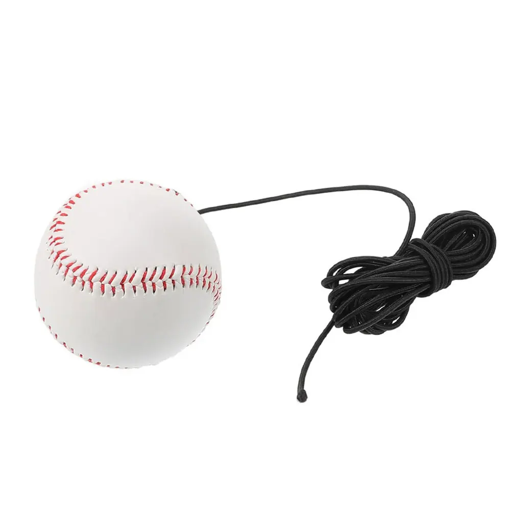 Allenatore di battuta da baseball con corda elastica Attrezzatura per esercitazioni di colpire Allenatore di swing da battuta per baseball e softball