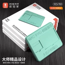 YCS T01 High Temperature Silicone Repair Pad for Apple/Android/iPad CPU NAND Chip IC Soldering Mat Repair Tools