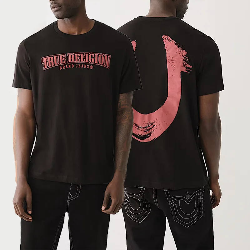 جديد شخصية حقيقية رسالة الرسم المطبوعة الرجال 100% القطن الخالص عارضة الرياضة تنفس قصيرة الأكمام أعلى Y2K شحن مجاني