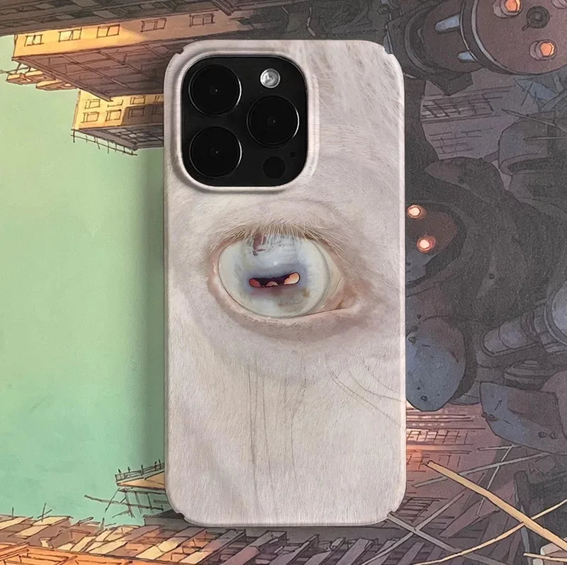 

Ins Eye of The Divine Phone Case for IPHONE 17 Air 16E 15 PROMAX 14 Plus 13 12 MINI 11 PRO 16Plus XR XS MAX Acrylic Phone Cover