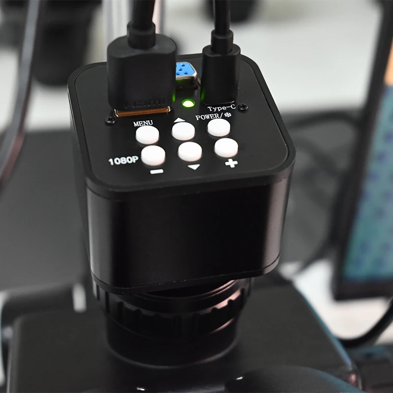 QZHZLA  C66-H  Industrial Microscope Camera 1080P 45FPS HD Pixel HDMI/Type-C High-Speed Transmission Video Image Output