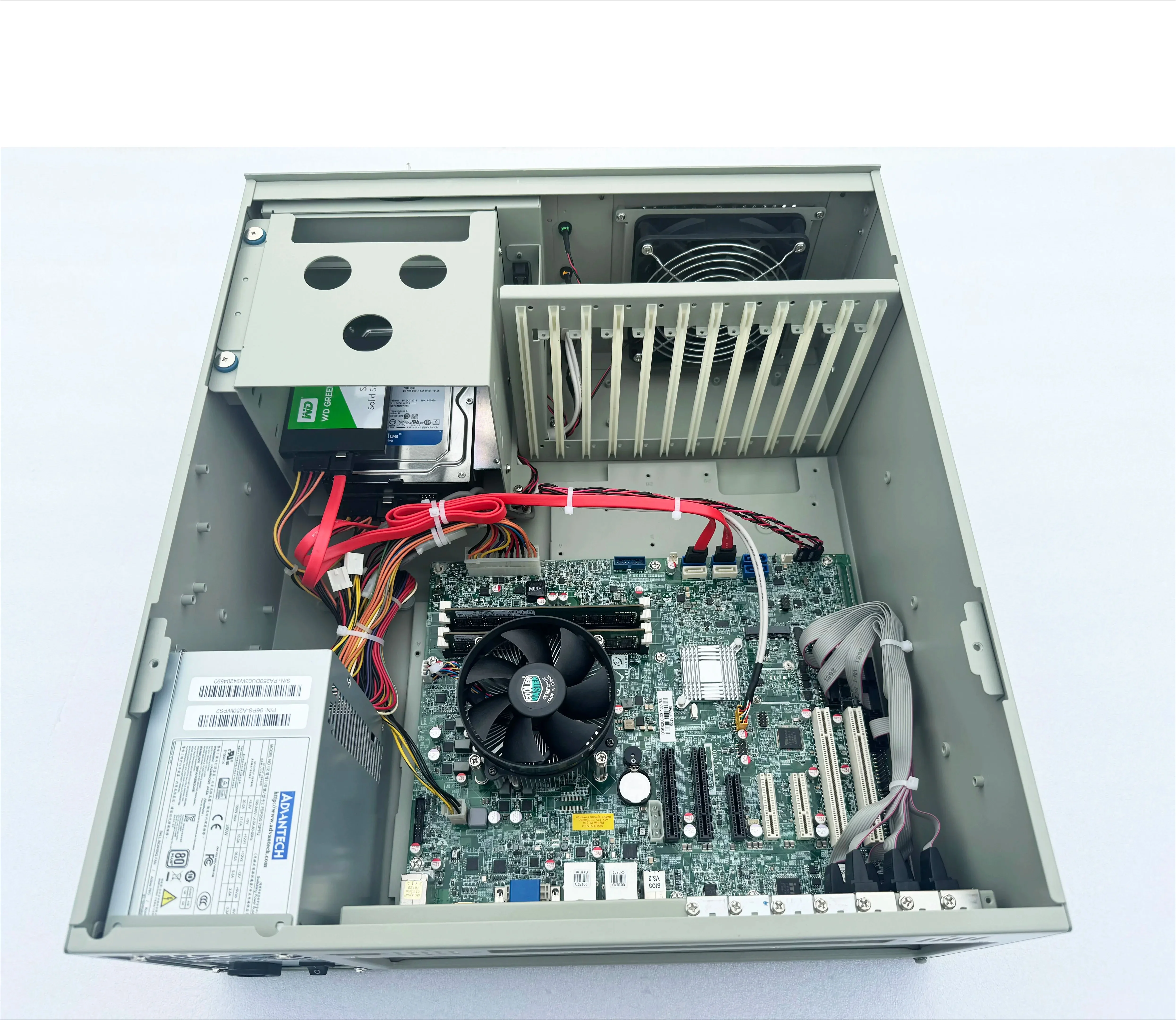 7th generation CPU Advantech industrial computer IPC-610L industrial computer, host computer 4U chassis 6 serial port HDMI