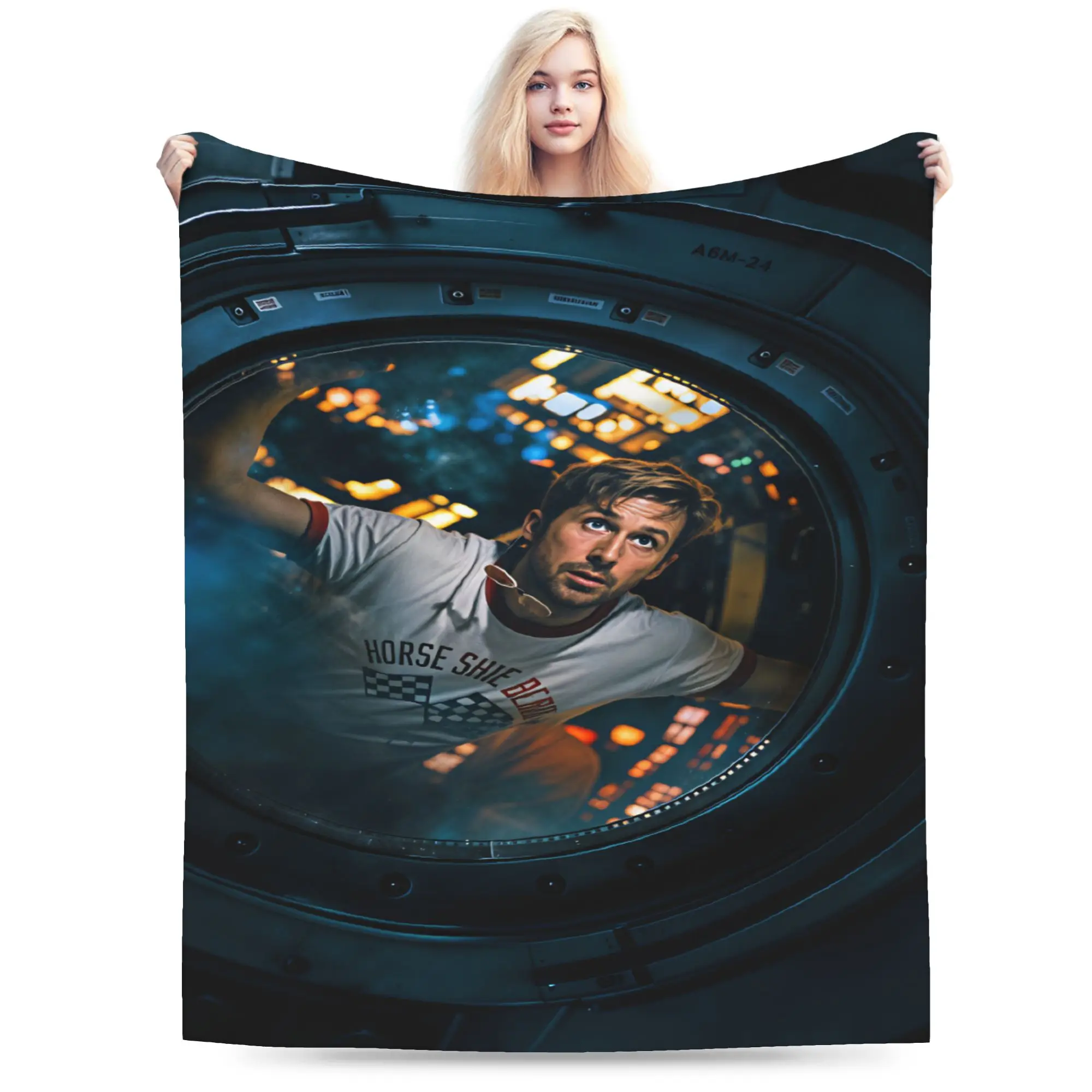 Project Hail Mary Blanket Autumn  Warm Cozy Throw Blanket For Adults Couch Chair Flannel Bedspread Bed Cover