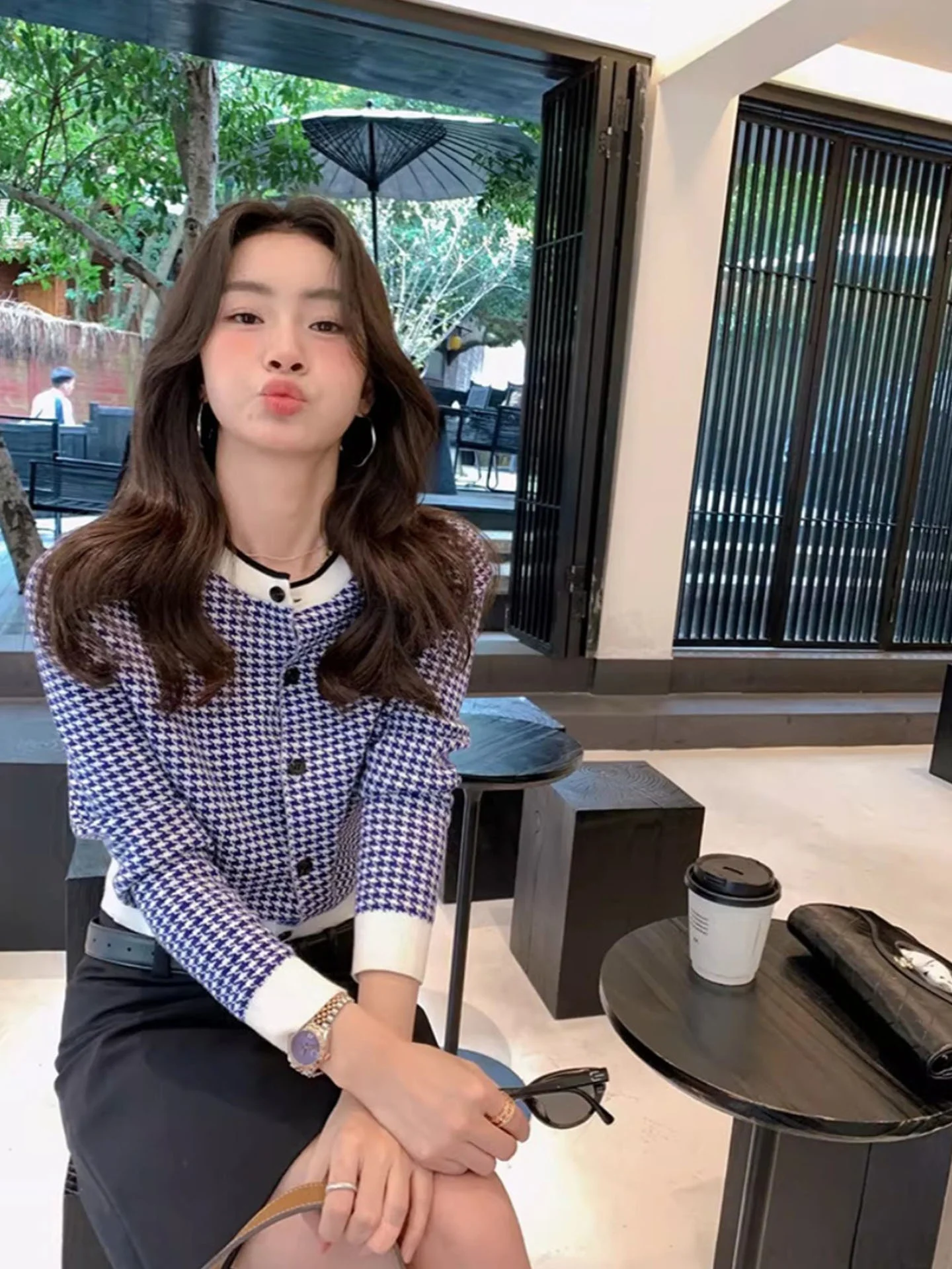 

Вязаный топ с длинными рукавами Ele Long Sve, удобный базовый слой, женская модная осенняя одежда, европейский стиль, высококачественный дизайн