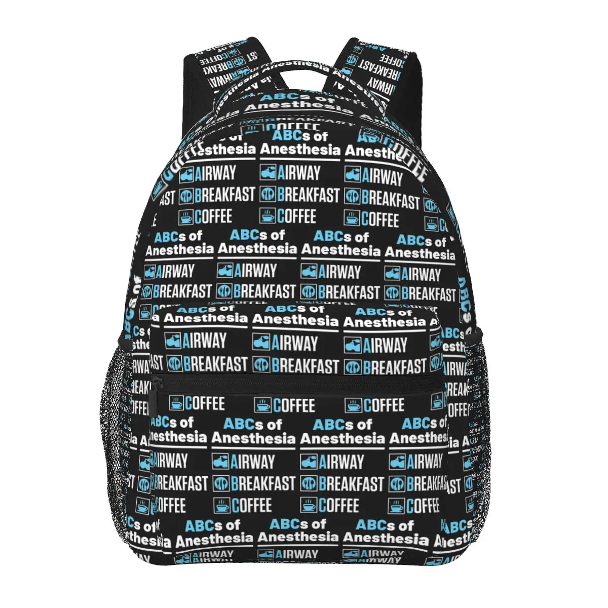 

Anesthesiologist Anesthesiology Doctor Nurse Backpack Hot Sale Daypack Boys Girls BookBag School Bag Shoulder Bags for Men Women