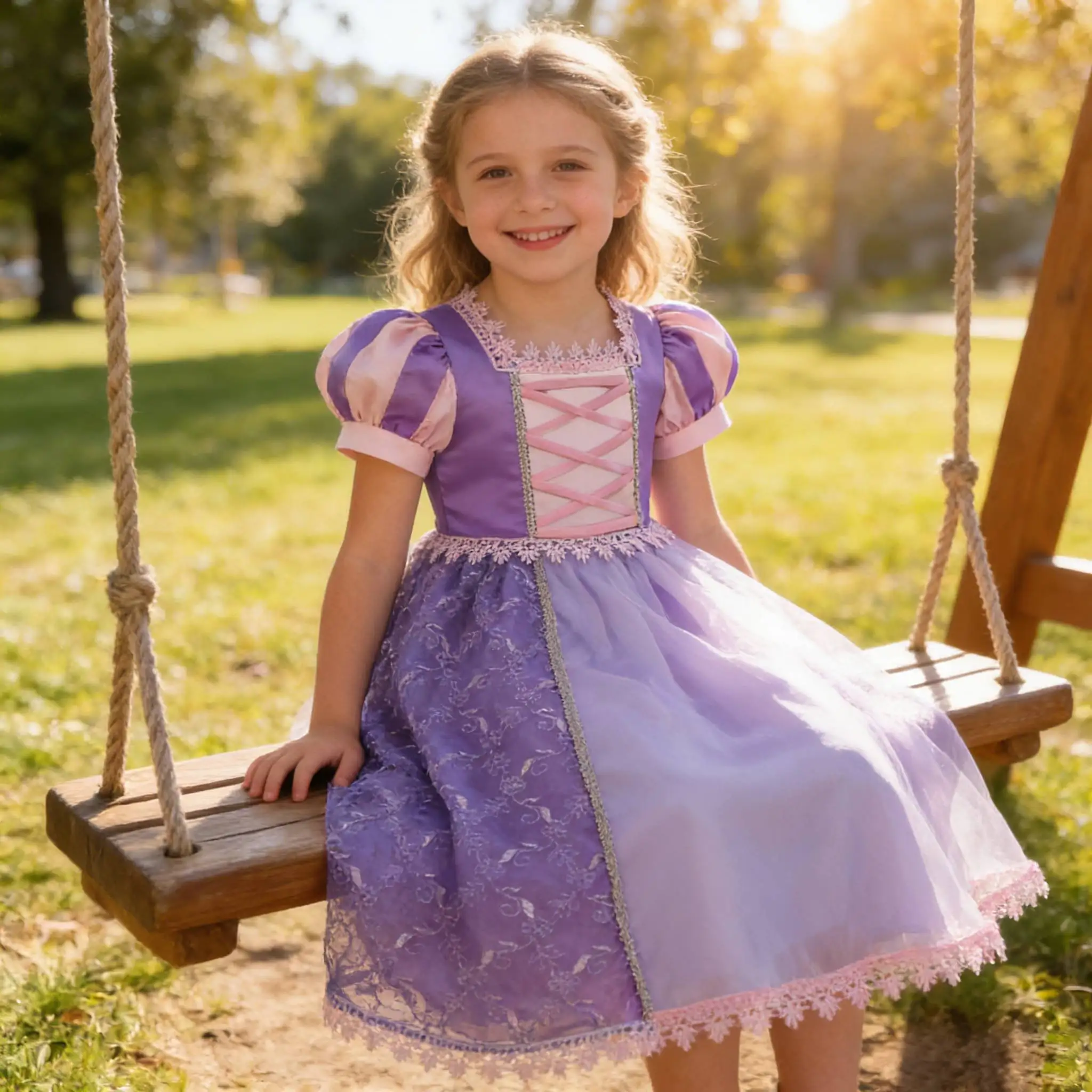 Kids Princess Costu…