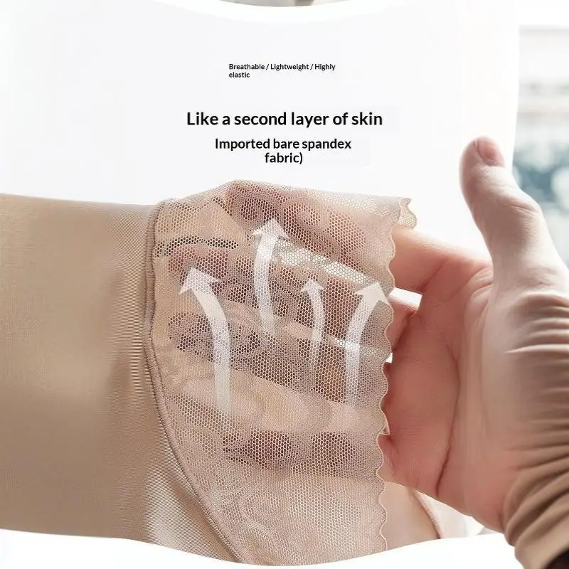 Hochgeschnittene Spitzen-Shaping-Höschen, atmungsaktiv, Bauchkontrolle, Po-Lifter, Postpartum-Schlankheits-Hüft- und Taillentrainer-Unterwäsche für Frauen – Detail 8