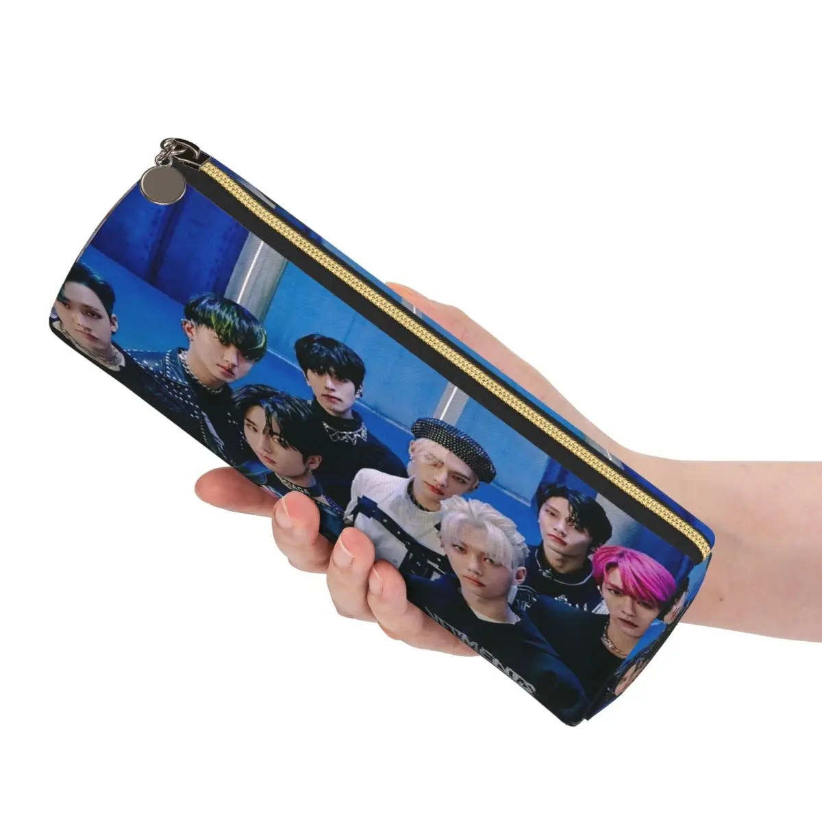 # Skz  Pencil Cases Pencil Pouch Cylinder Pen Box Pencil Bag for Students School