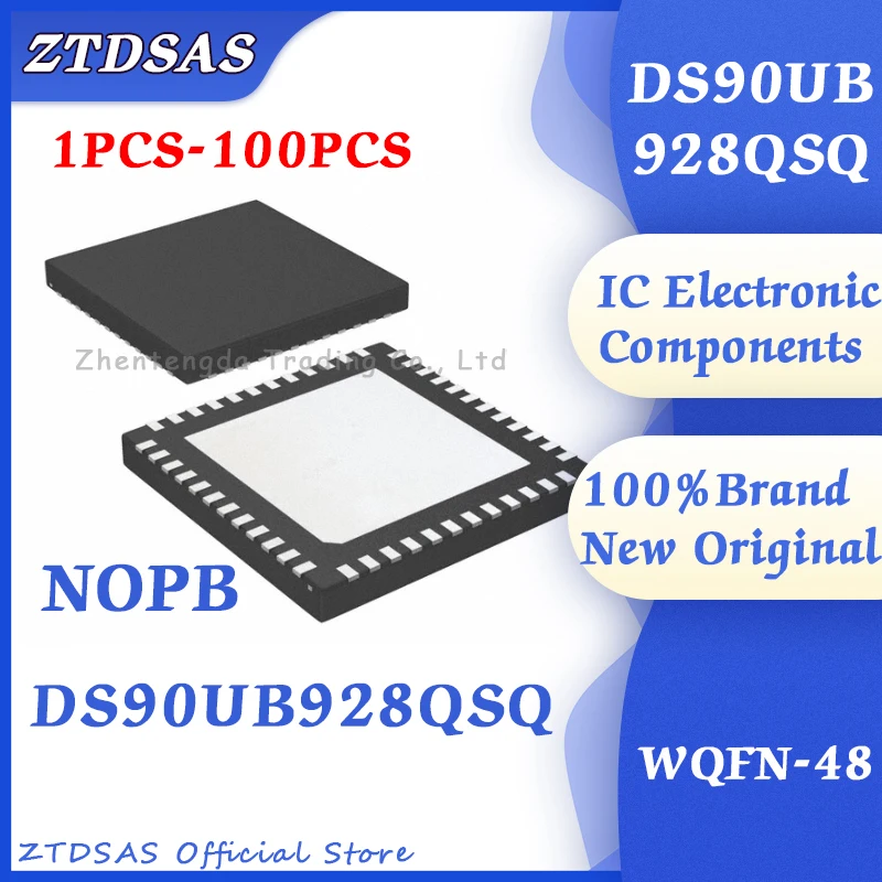 1PCS-100PCS DS90UB928QSQ/NOPB DS90UB928QSQ DS90UB928 DS90UB IC DESERIALIZER LVDS 48WQFN