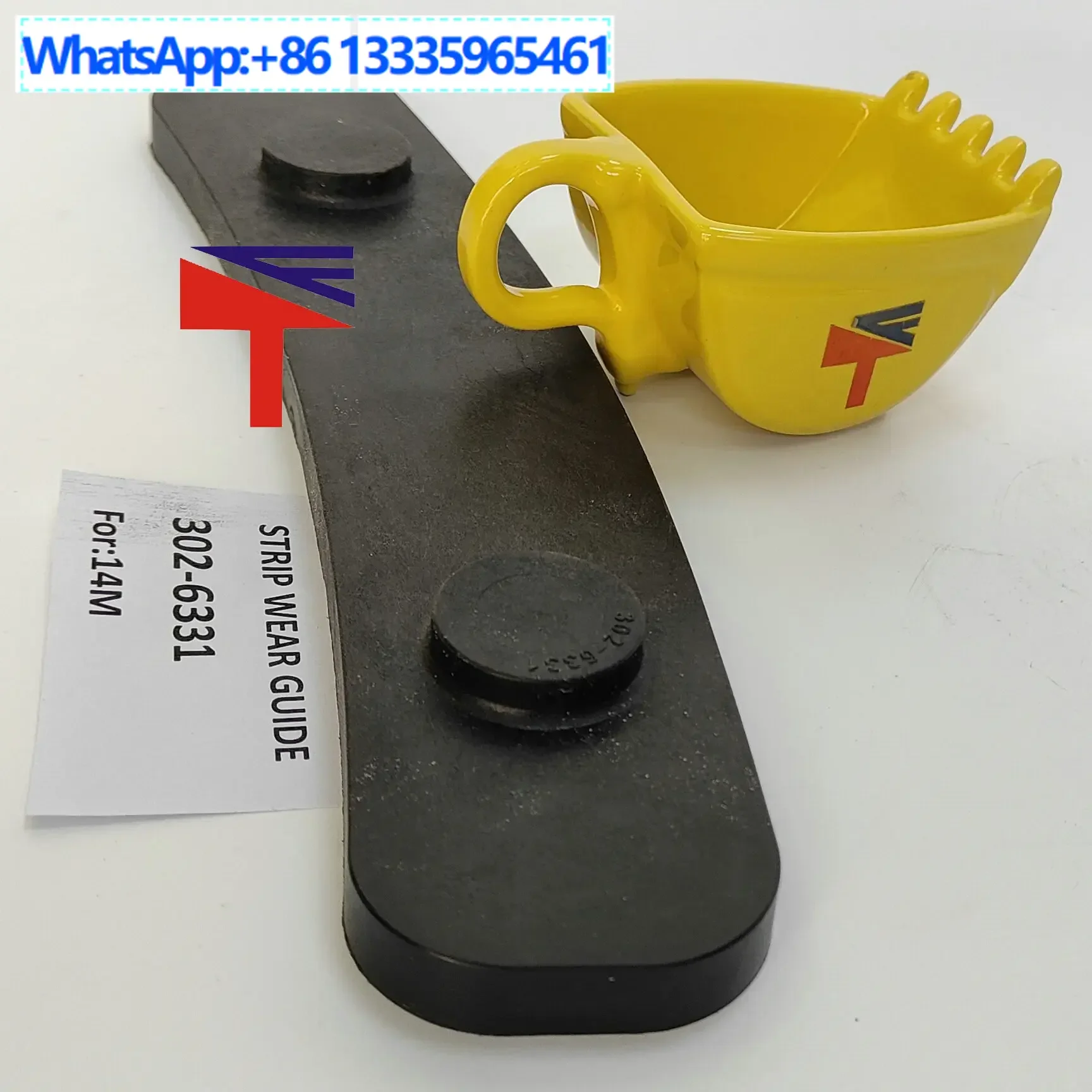 

302-6331 Guide rail for grader 14M, 16M construction machinery parts