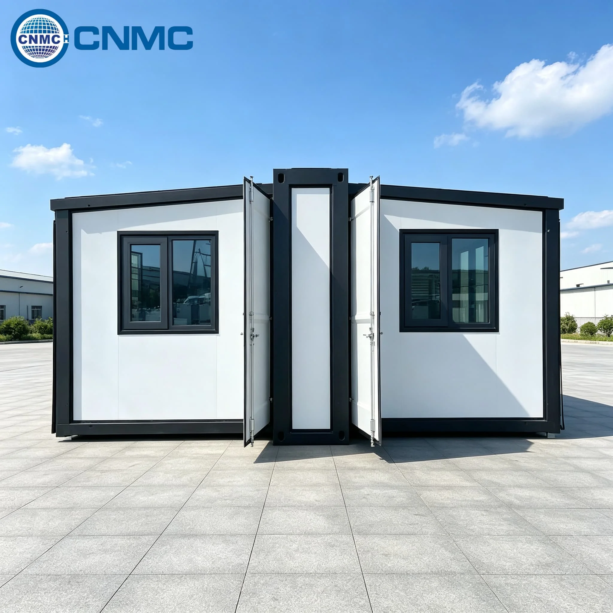 Expandable Modular Tiny Container House Custom Interior Layout Fold‑Out Steel Building for Vacation Camping & Temporary Office