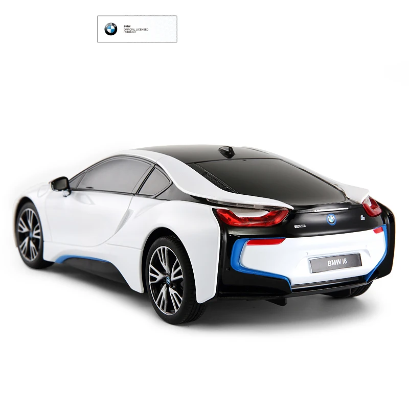 BMW i8 RC Car 1:18 Scale Remote Control Car Model Radio Controlled Auto Machine Toy Gift for Kids Adults Rastar