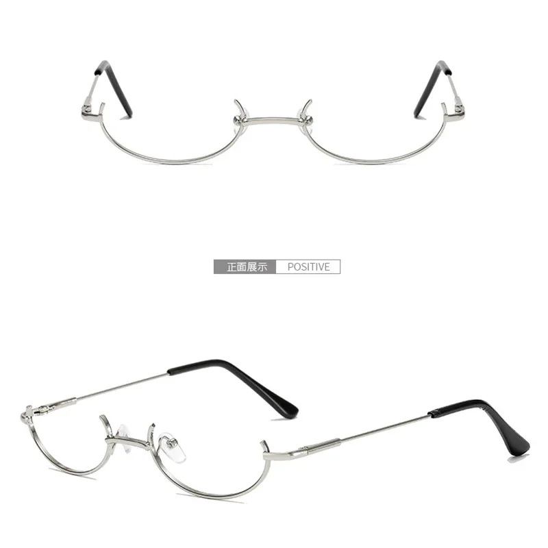 Cosplay The Seven Deadly Sins Gowther Cosplay Glasses Non lens half rim decorative glasses frame