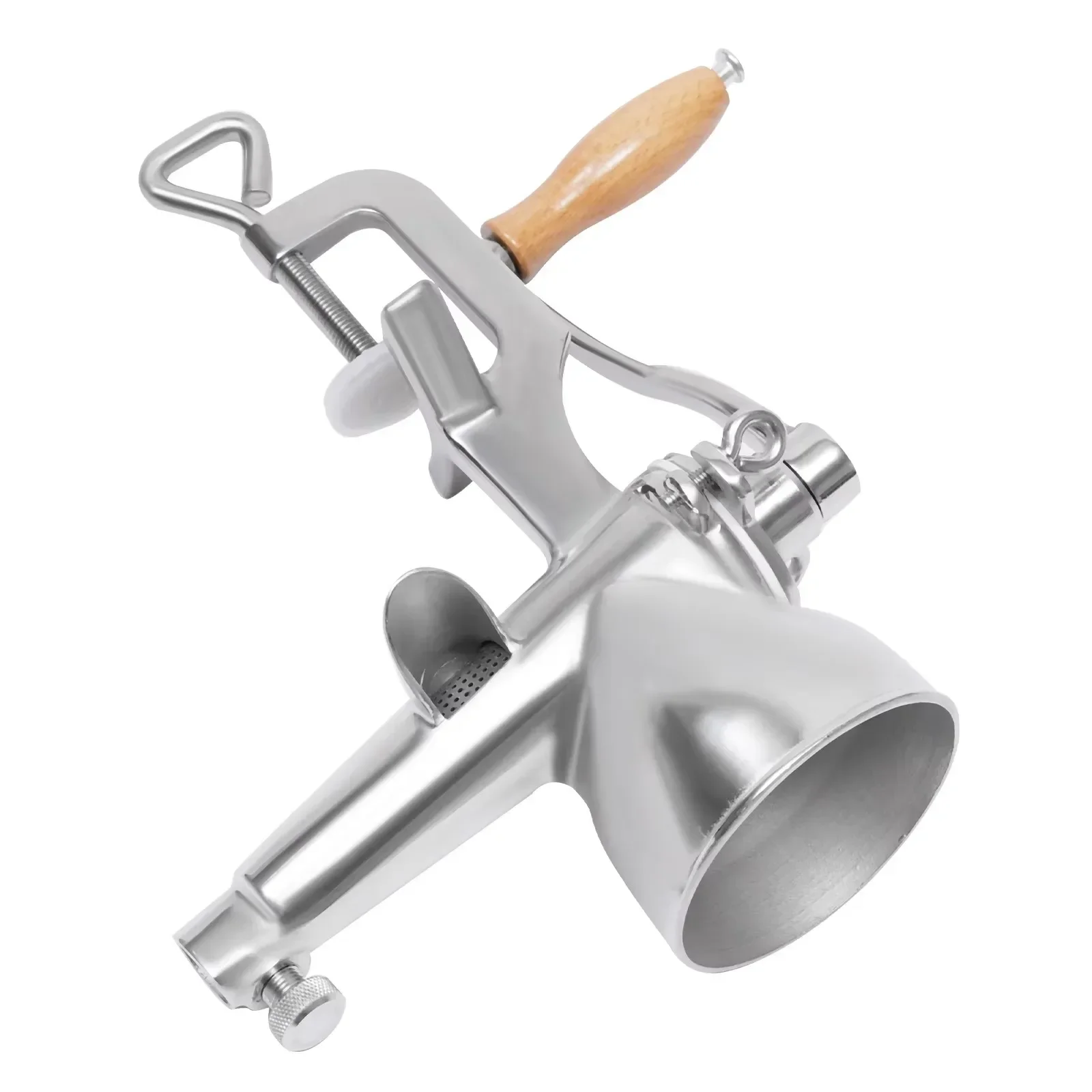 

Manual Juicer Fruit Press Stainless Steel Juicer for Table Mounting, Manual Berry Press Small Fruit Vegetable Juicer for Kitchen