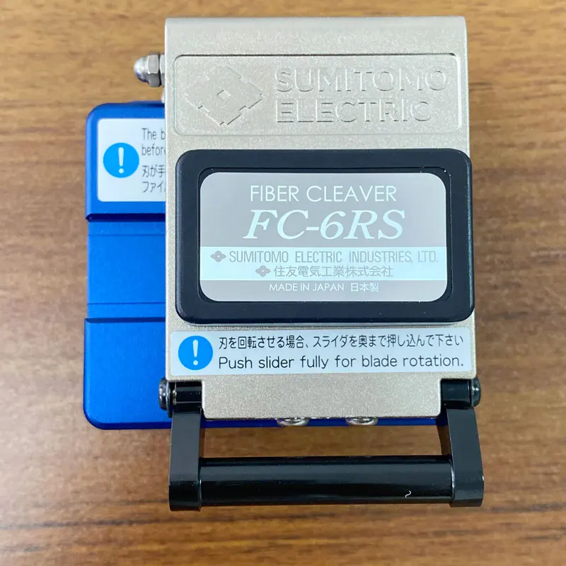 

[100% New] Original Sumitomo FC-6RS High Precision Automatic Blade Rotation Fiber Cleaver for Single Fiber Made in Japen