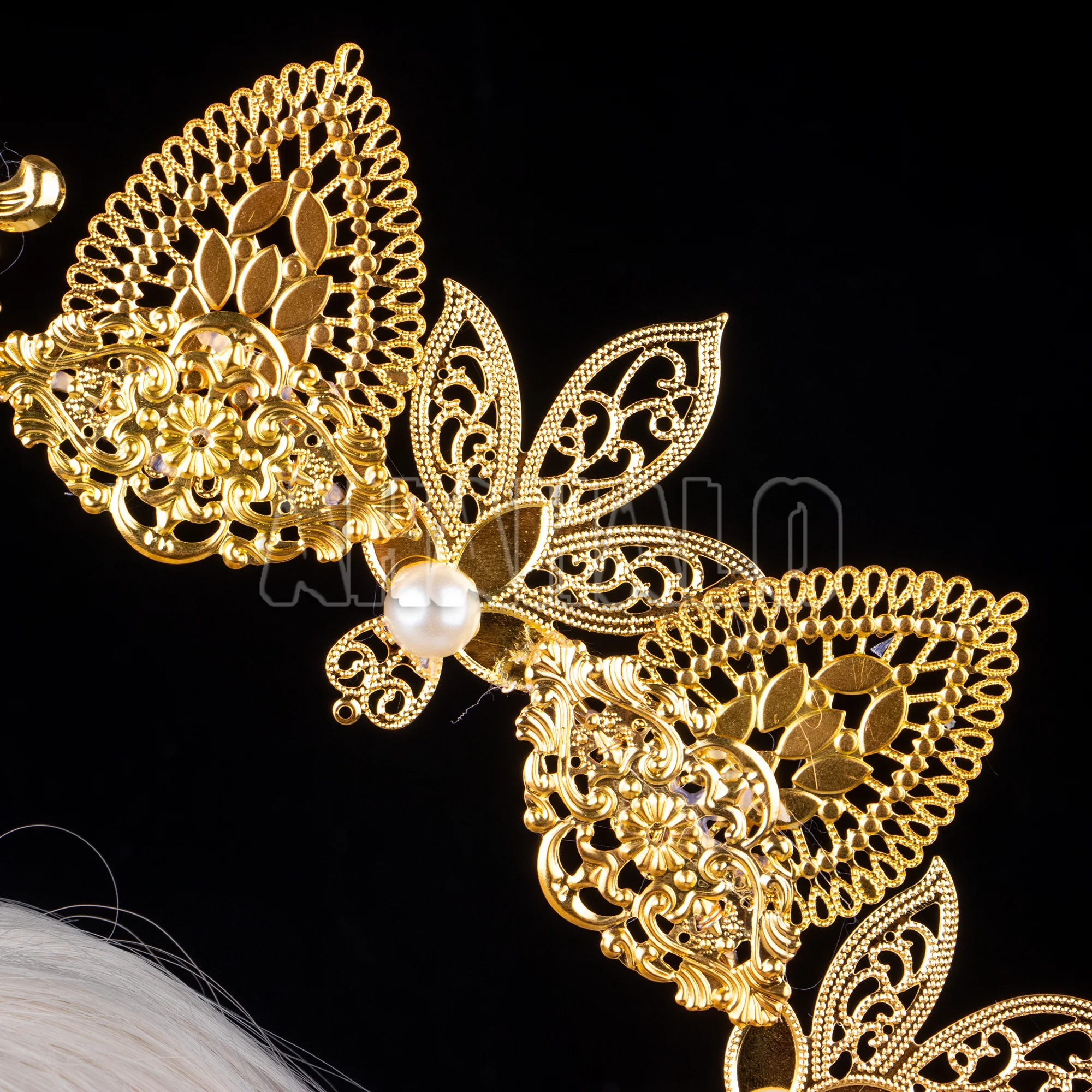 KC Gold Halo Crown Headpiece Mary Apollo Sun Goddess Halo Headwear Halloween Party Women Girls Photography Props