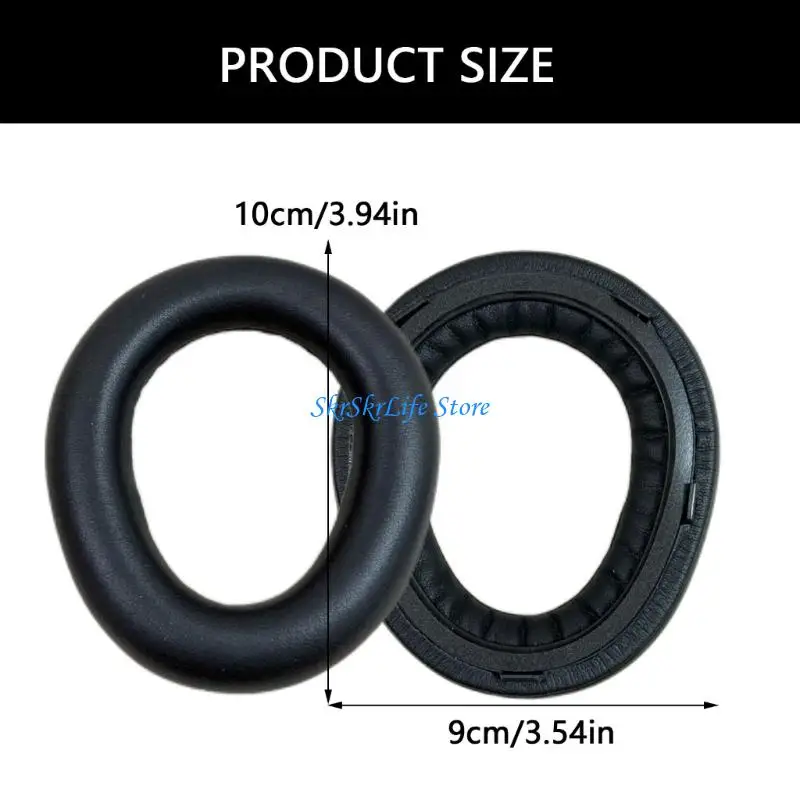 Cubierta cojines oreja E65E 1 para 300 auriculares Manga auriculares