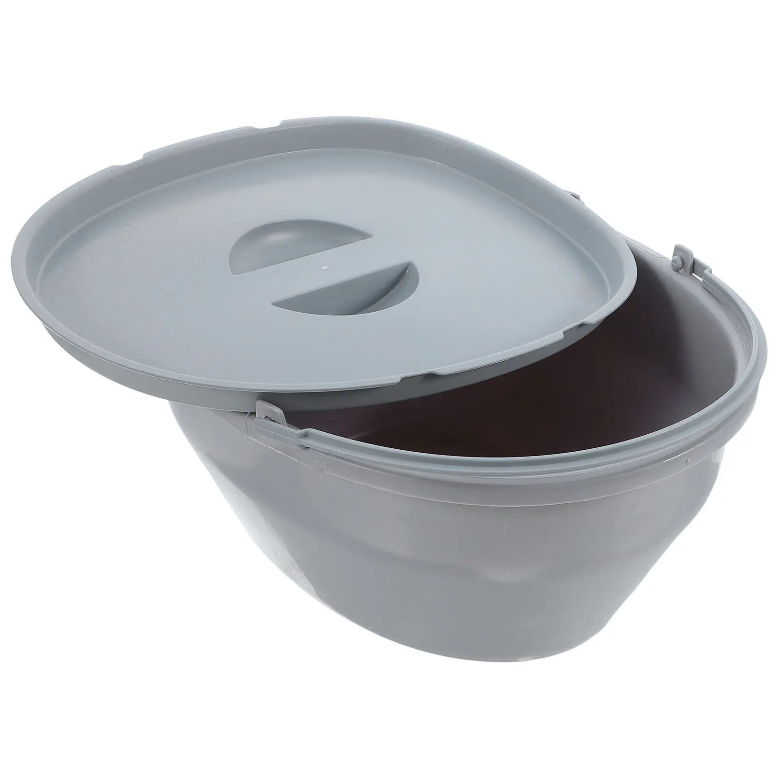 

Portable Toilet Seat for Elderly Adults Removable Inner Bucket Lightweight Compact Design Bedside Commode for Home Hospital