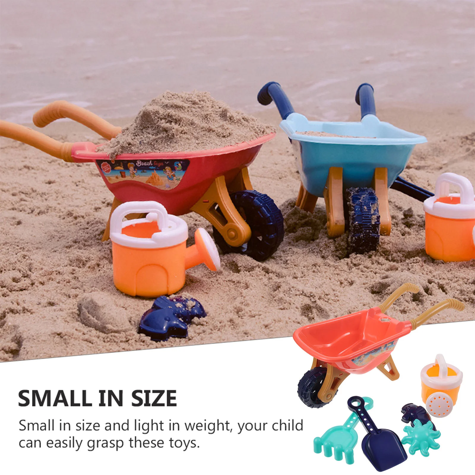 Carrinho de brinquedo de praia areia crianças brinquedos educativos menino escavando grande para crianças playset de plástico bebê