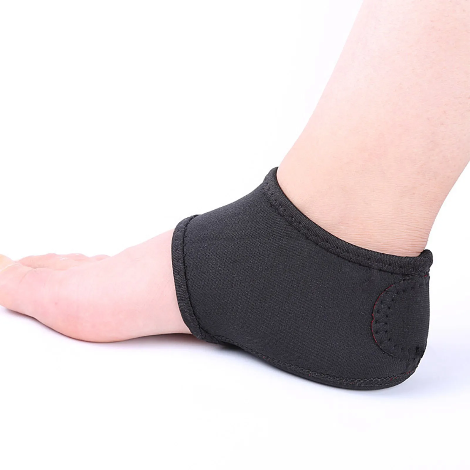 Heel Arch Support Wrap Protector Anti-Sprain Ankle Protection Skin-friendly Pad for Sports Protection Training