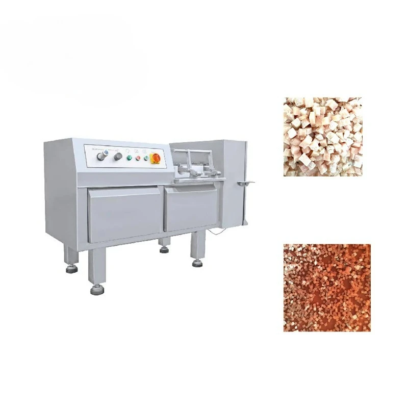 Frozen Dicing Processing Cutter Slicer Meat Cube Cutting Machine for Chicken