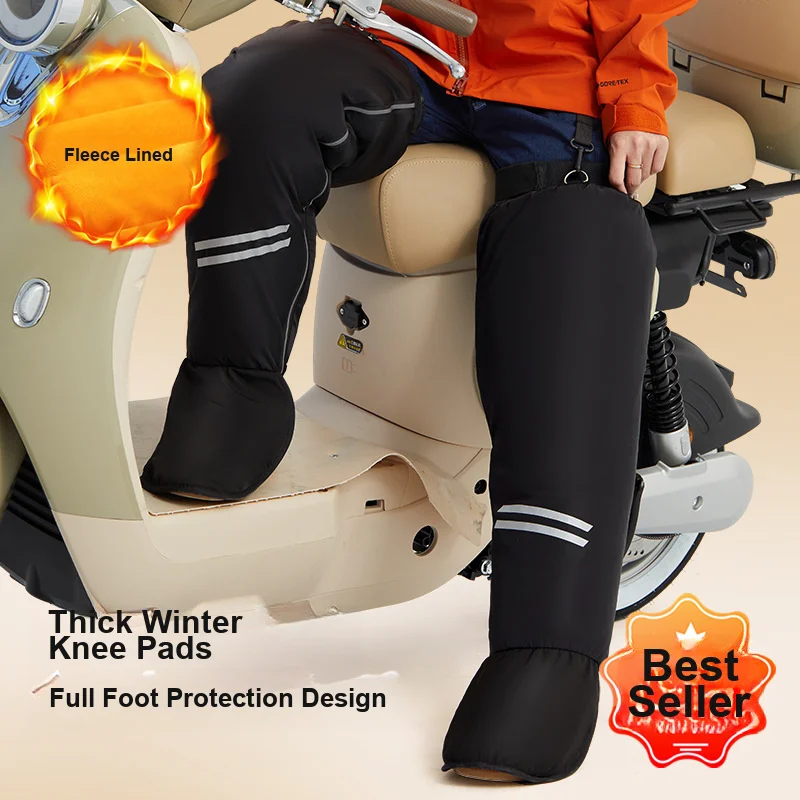 Knee Warmers Specially Designed for Elderly with Old Cold Legs for Winter Electric Bike Use to Warm Knees and Legs