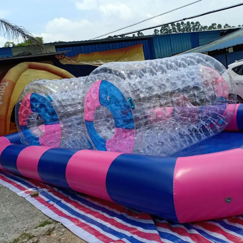 Outdoor Pool Human Hamster Lake Inflatable Water Walking Roller,Water Wheel For Sale