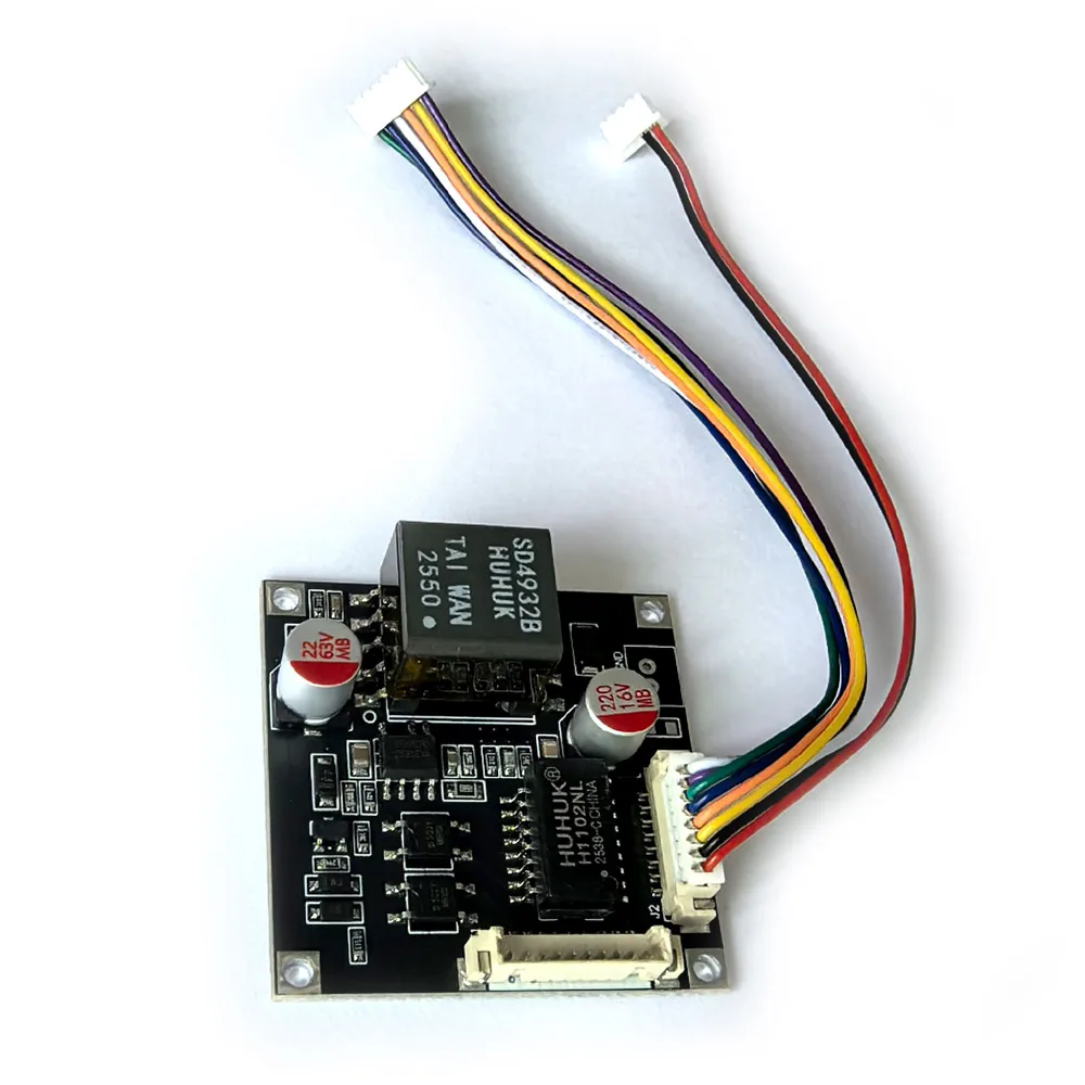 الذكية 12 فولت/2A إخراج POE وحدة لوحة دارات مطبوعة الطاقة عبر إيثرنت CCTV 48 فولت IEEE802.3af/at لكاميرا ip