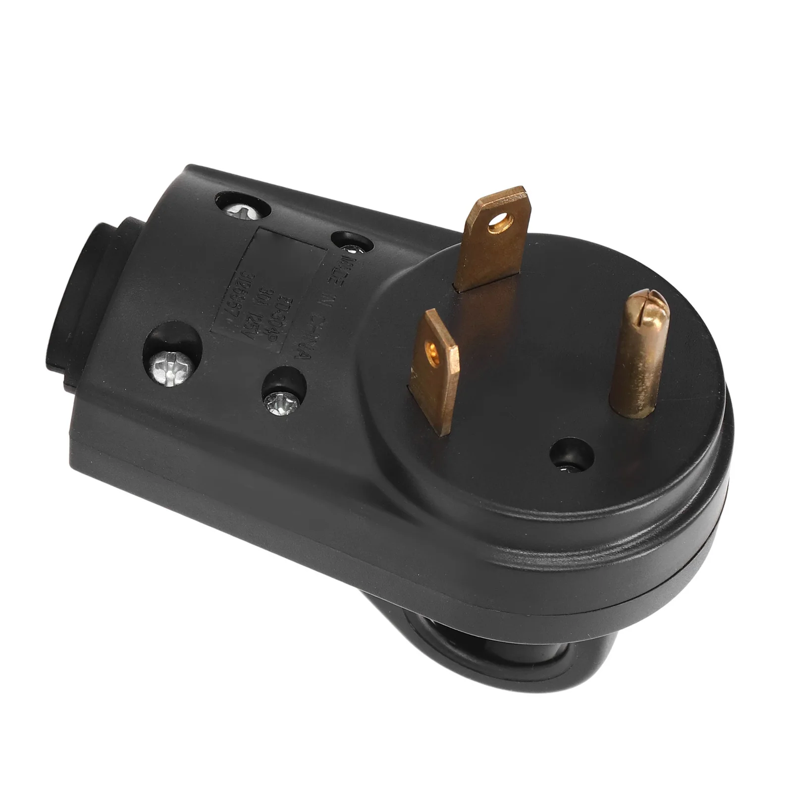 30A RV Plug 30A RV Plug Male Replacement Heavy Duty 3 Prong Electrical Connector with Handle RV Plug 30 Amp RV Parts Accessories