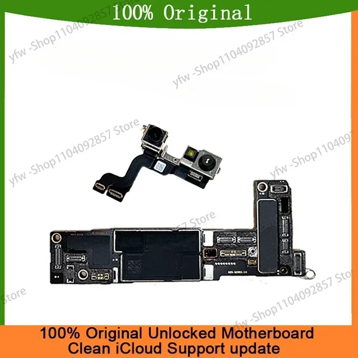 mobile phone motherboard for iPhone 14 unlock motherboard with face id 128 256 gb mainboard for iphone 14 motherboard original