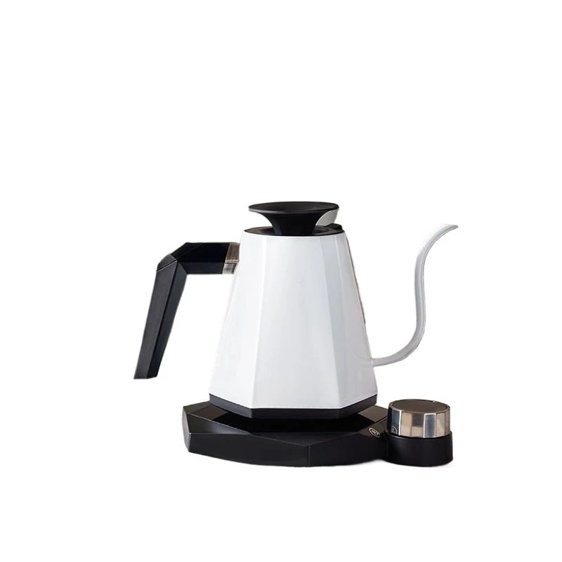 Fifth-generation pot Hand-brewed pot Intelligent temperature control Household fast-brewed coffee pot Stainless steel thin long