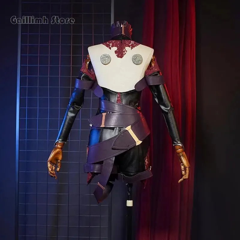 2025 11 لعبة LOL The Restrained Hunger Briar زي الهالوين المرأة مثير البدلة شعر مستعار تأثيري #3