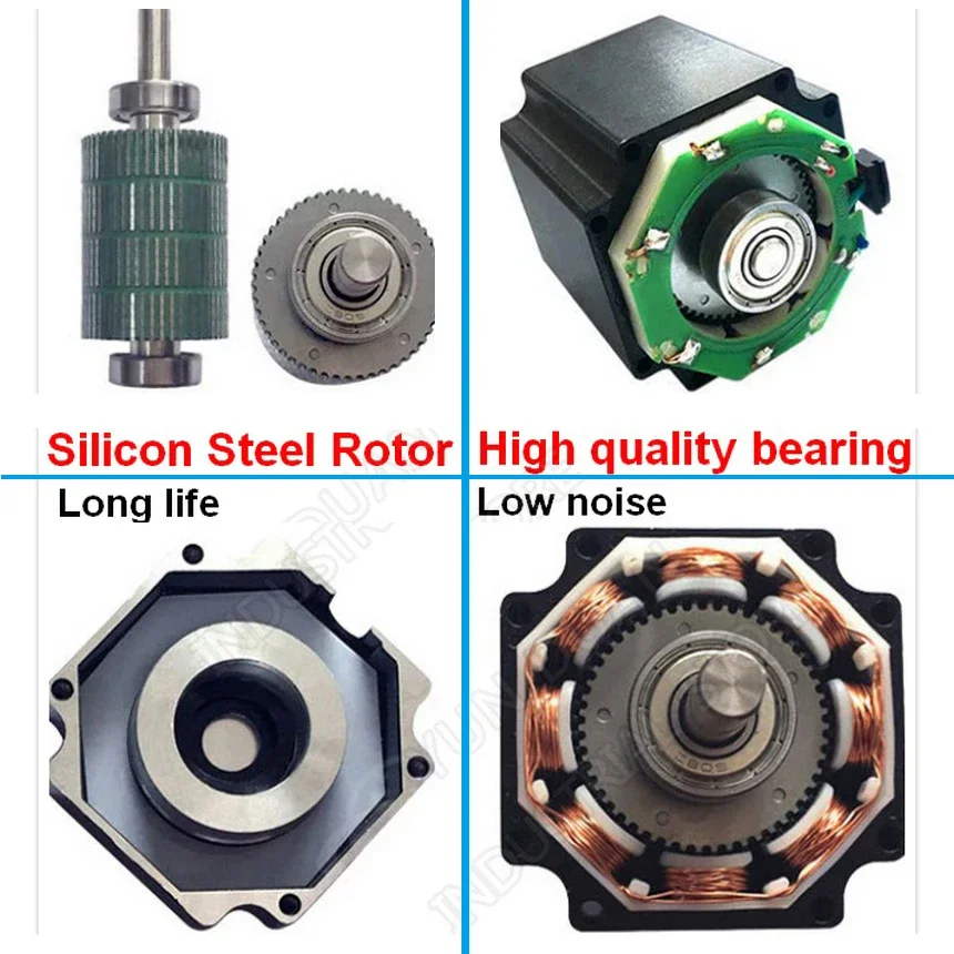 Nema17 Stepper Motors 42mm Flange 28N.cm 4 Lead 1.2A 2 Phase Stepper Motor Nema 17 for 3D Printer Engraver Machine CNC Kit