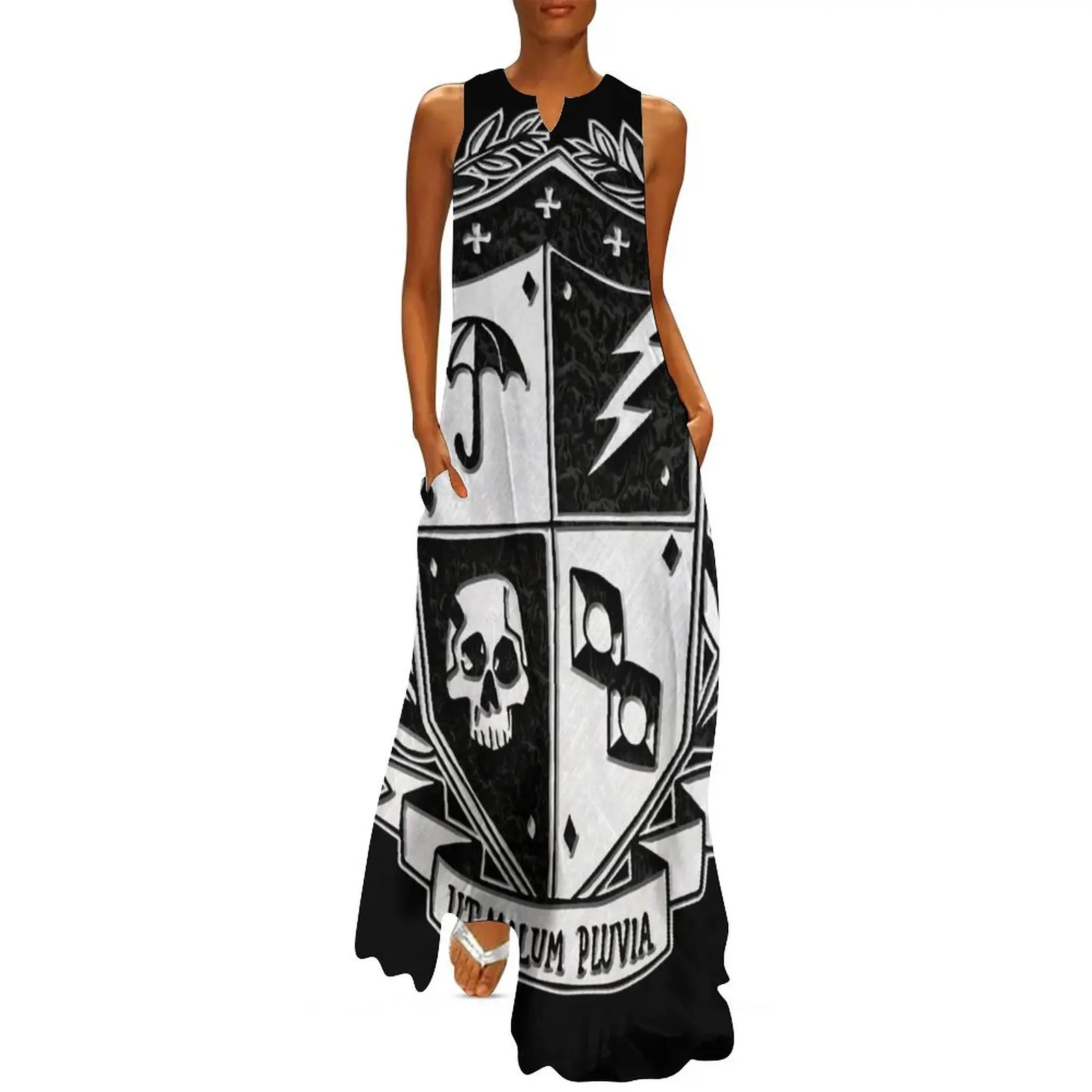 

Umbrella Academy Crest (Variant) Long Dress Woman clothes prom dress 2024