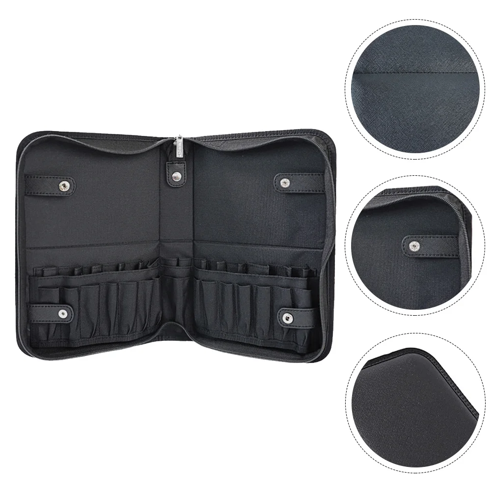 

Stylish Foldable Makeup Brush Pouch Organizer Travel Case Storage Bag for Toiletry Tools Holder Accessory