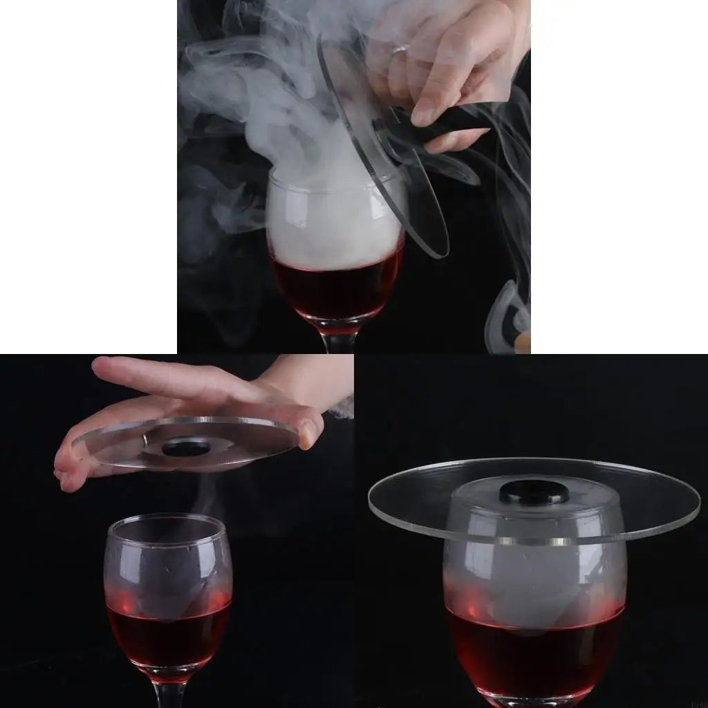 F19B Molecular Cuisine Smokes Hood Replacement Lid Dome Cover Smokes Infuser Cake Steak Cover Cup Enduring