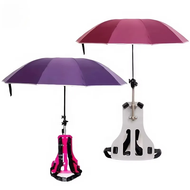 

Hands-free tea umbrella foldable backpack shoulder umbrella/fishing