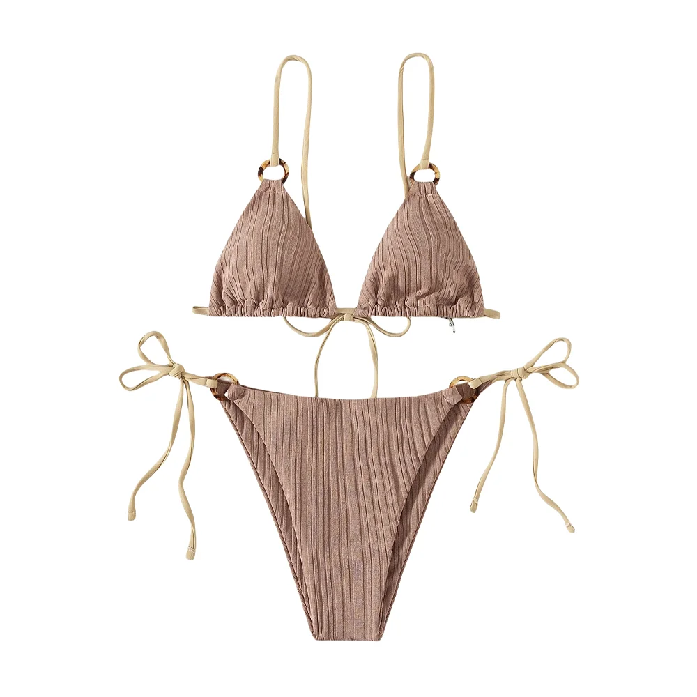 2024 Women Summer Swimsuit Sexy Bikinis Set Two Piece Swimsuit Slim Fit Swimsuit Triangle Bikini Beach Women Swimsuit​