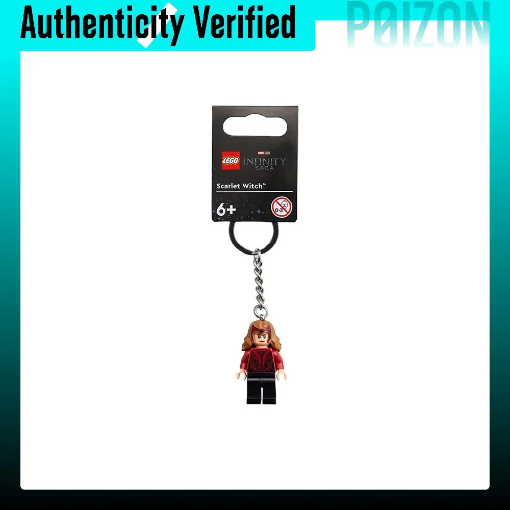 LEGO x INFINITY Superhero Scarlet Witch Keychain Building Blocks 0 300pcs 854241