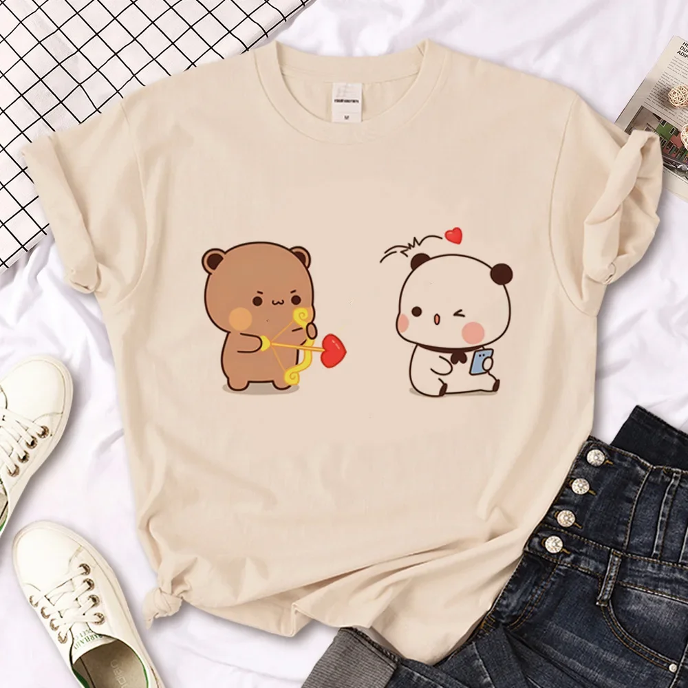 Bubu Dudu t-shirts women Y2K comic harajuku tshirt girl comic clothing